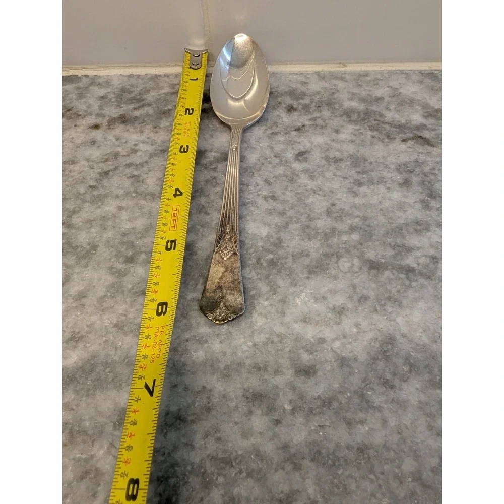 Lot of 4 International Silver Wm. Rogers TREASURE Silverplated  Teaspoons‎ 1940